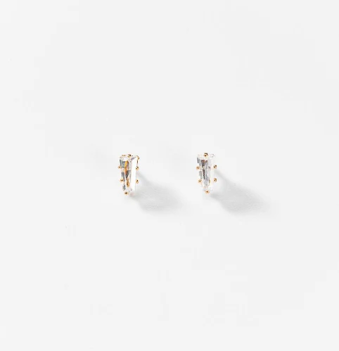 Parure trapézoïdale plaquée or 24 carats CHOGAN - Image 2